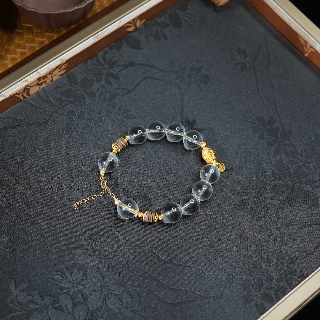 【佩洁】水晶*手串*S925银镶嵌