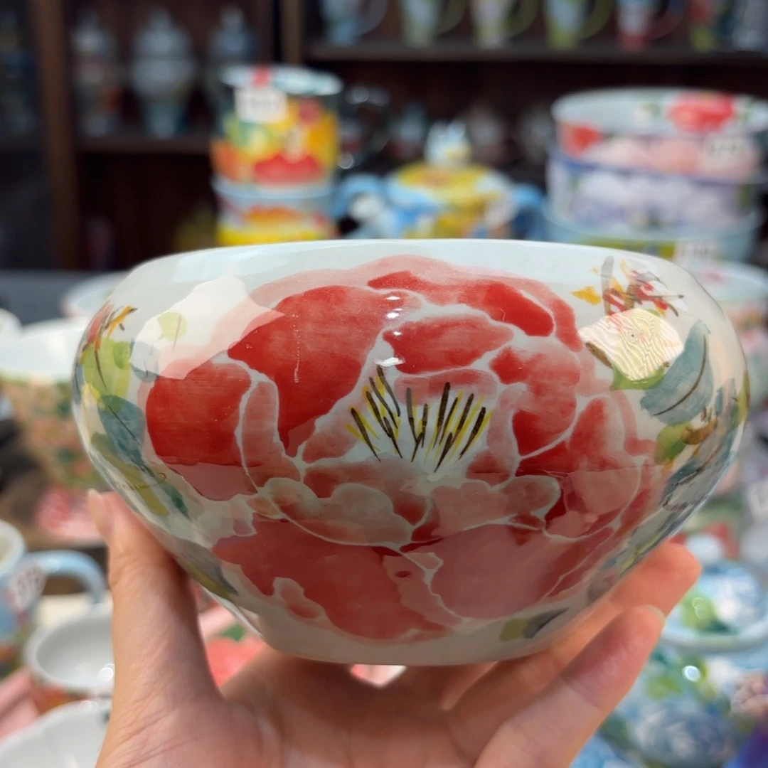 景德镇手绘高温釉下彩陶瓷茶具