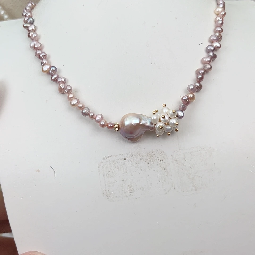 颈饰淡水珍珠未镶嵌