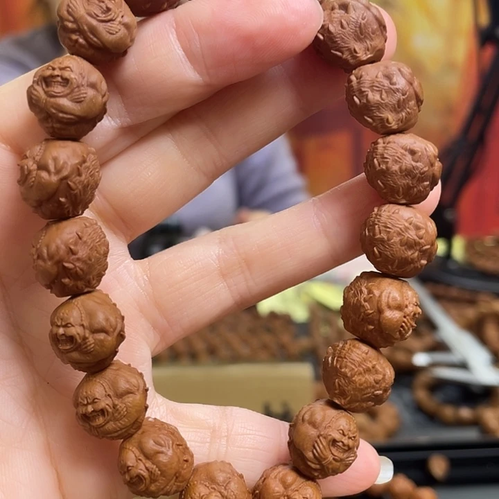 手串/手链橄榄核龙纹桃核