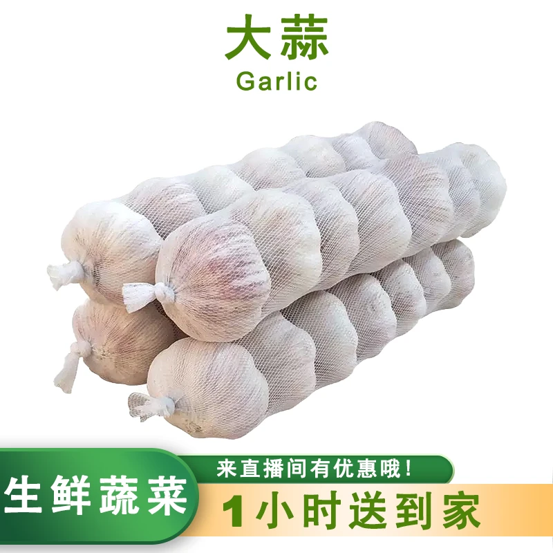 【新人福利】大蒜3包（共15头）