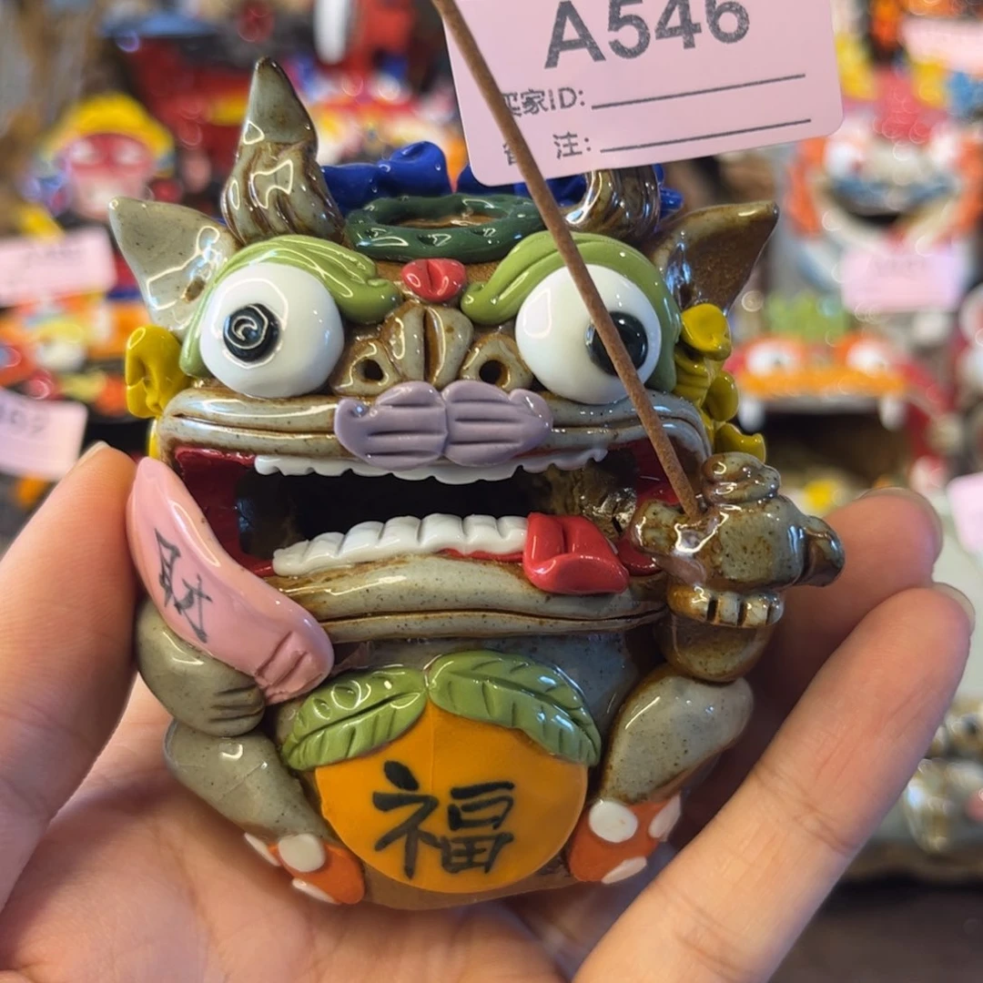 泥塑纯手工茶宠摆件