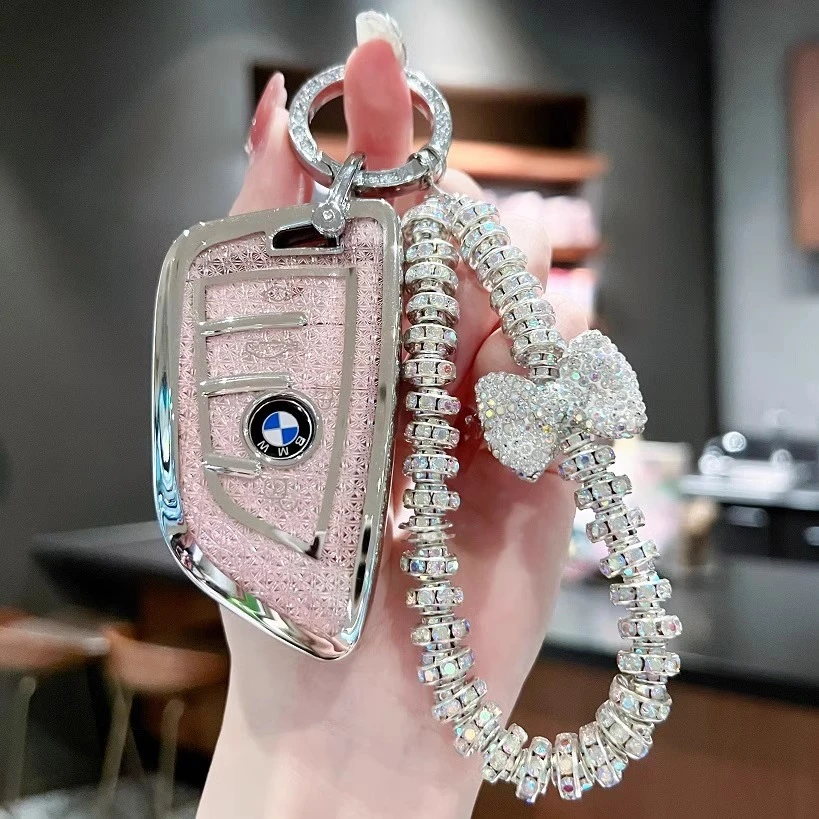 适用宝马钥匙套3系5系1系7系刀锋壳530车320li包x1x2x3x4x5x6女扣