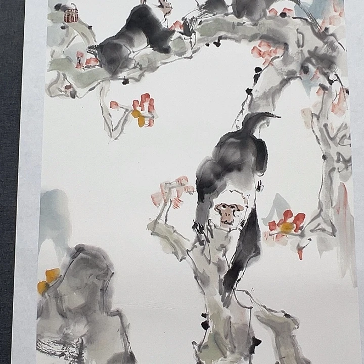 国画书画作品多次