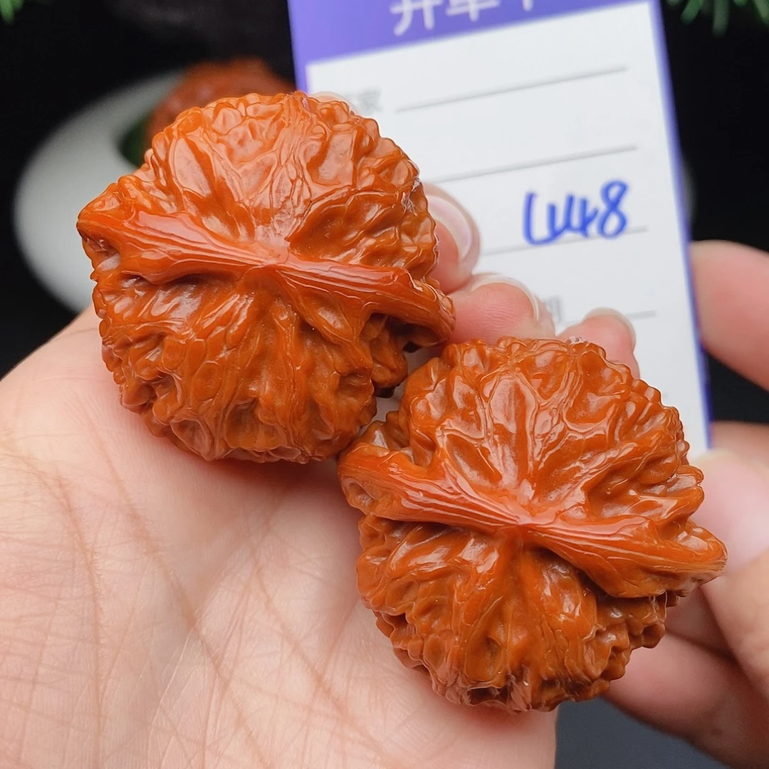 文玩核桃把件40宫灯448