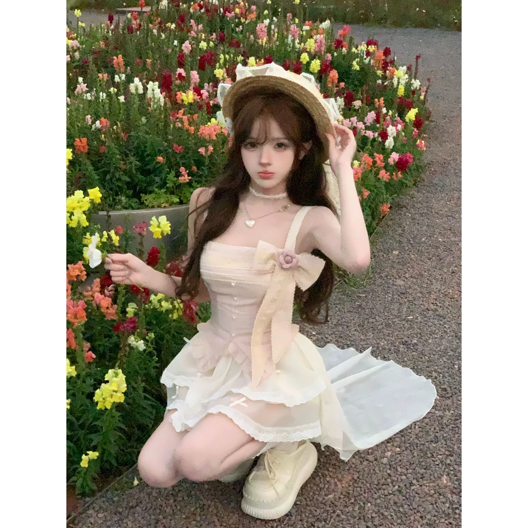 目光收割机 春季纯欲风公主小众设计半裙R9162-1D