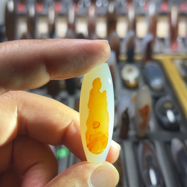 玛瑙/玉髓未镶嵌颈饰