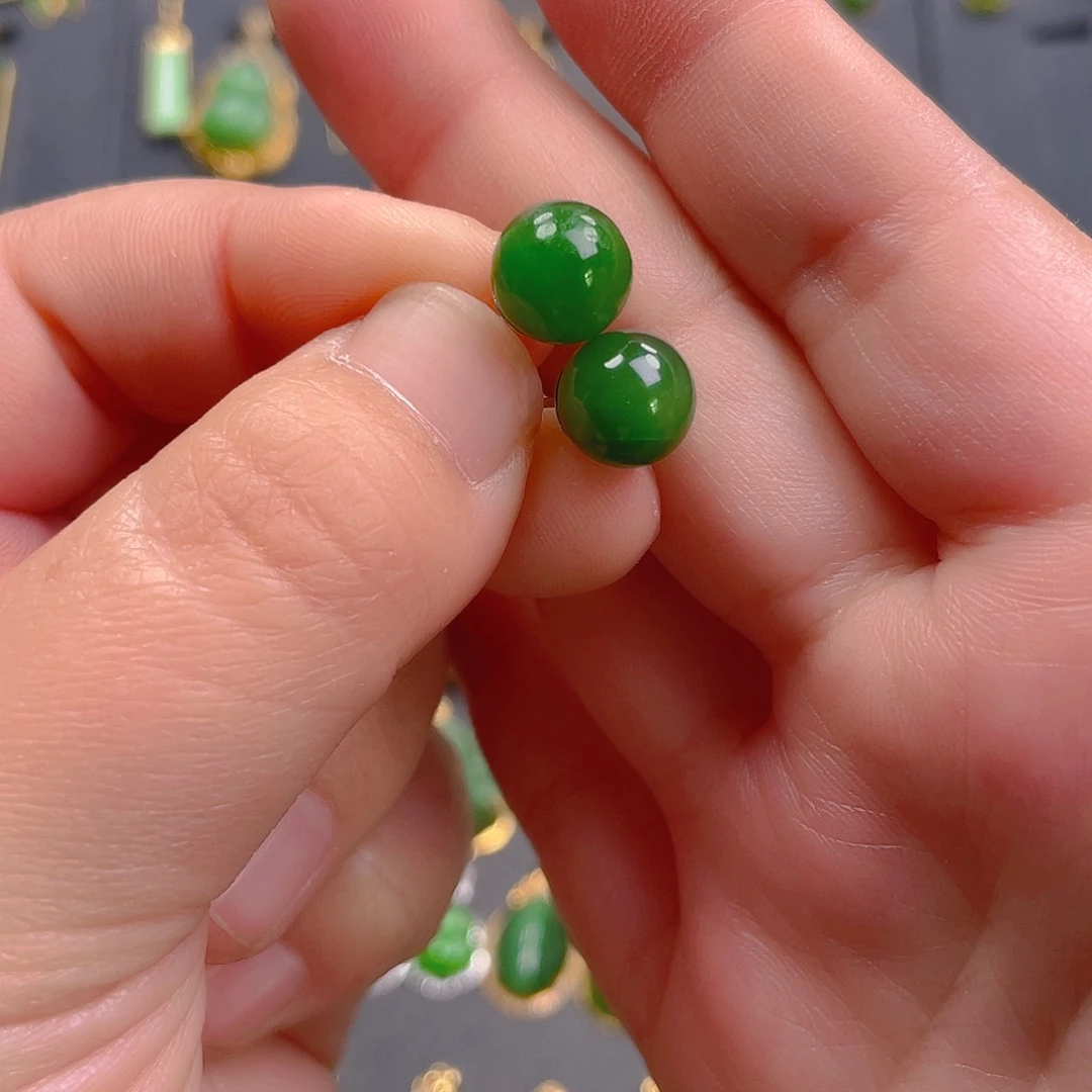 和田玉耳饰银S925镶嵌伤****！88