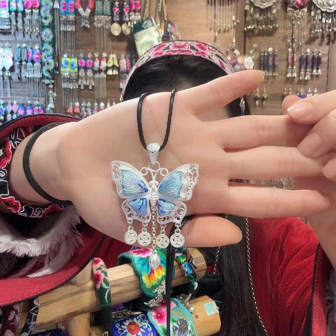 织绣漂亮毛衣链zz