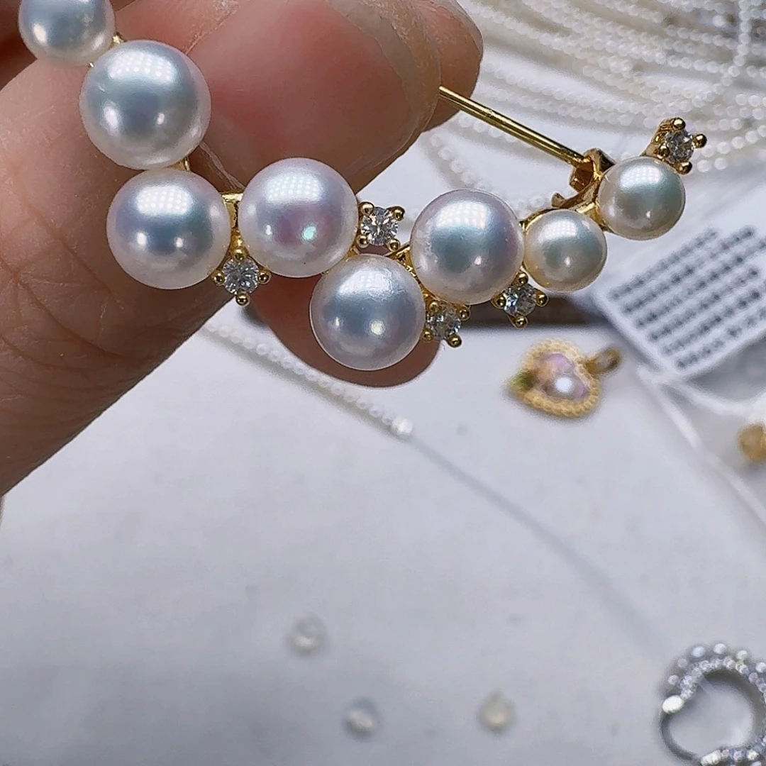 淡水珍珠未镶嵌颈饰