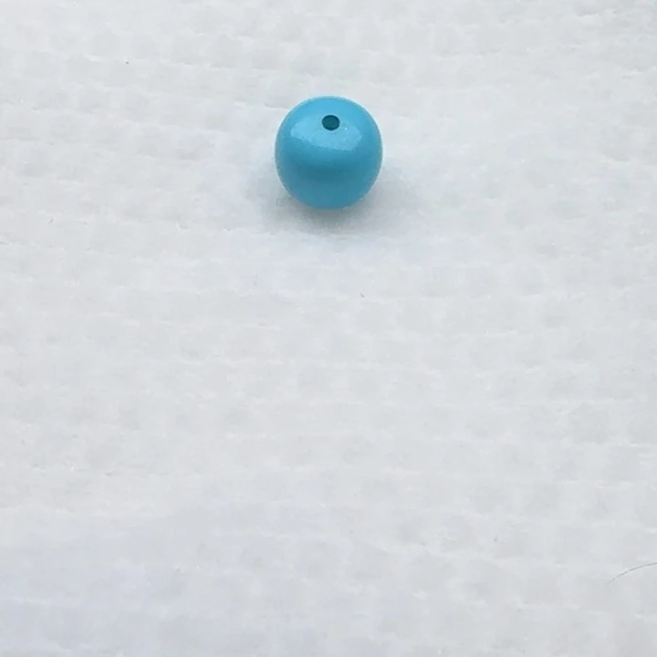 卡10蓝老型珠单珠一颗