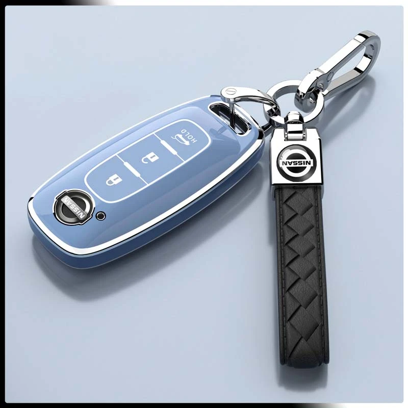 22-25款日产天籁车钥匙套专用东风扣包壳链用品尼桑悦享优享23新
