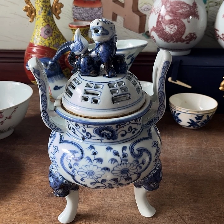 摆件青花瓷器精品陶瓷