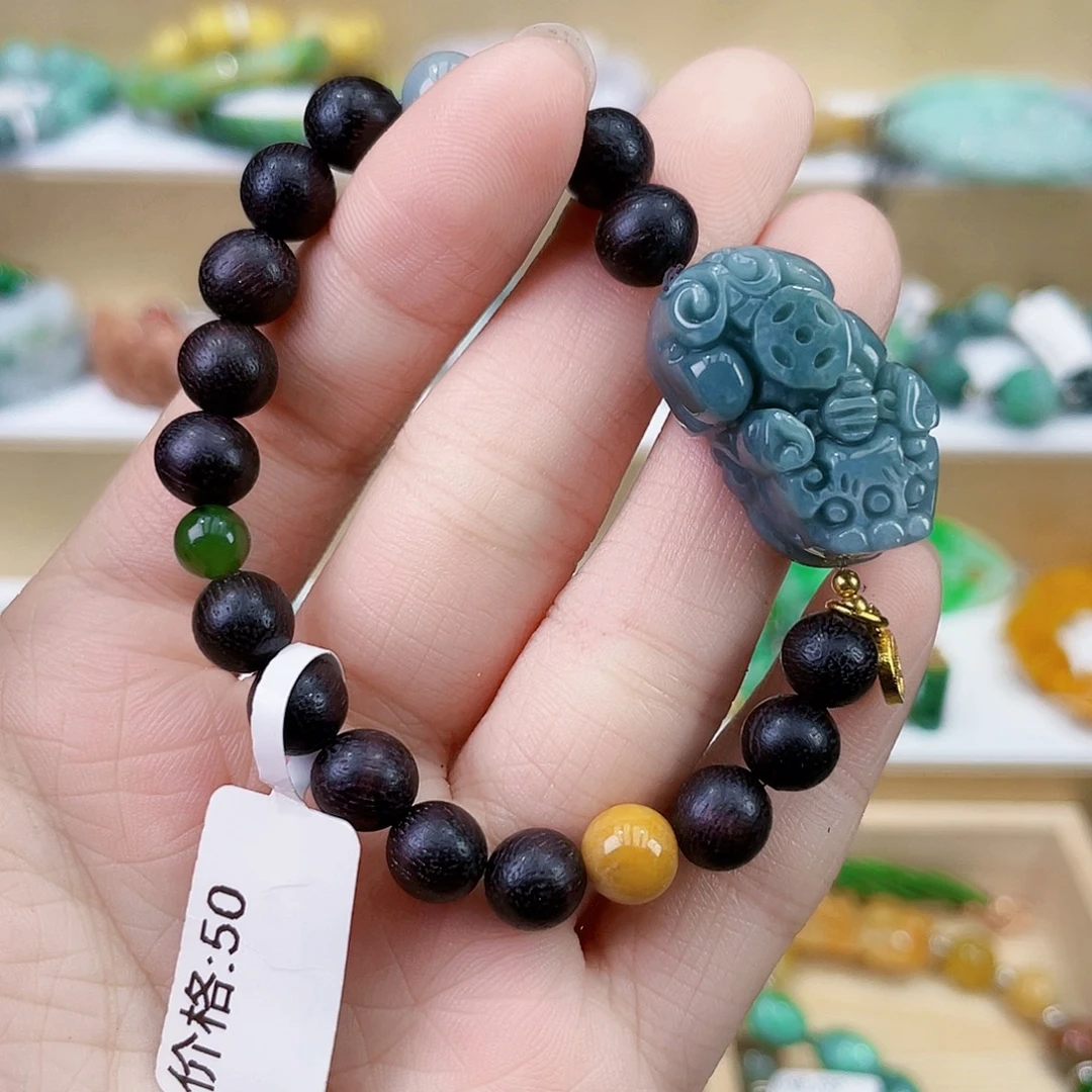 翡翠未镶嵌手链手链