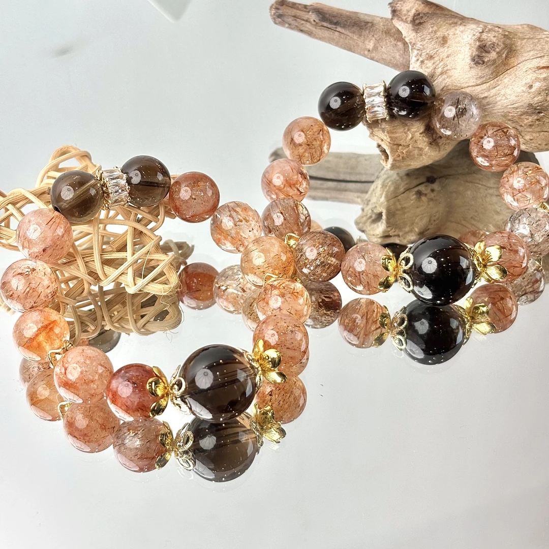 【入米】黑曜石18mm黑金超13mm手串面小仙多样性发其一