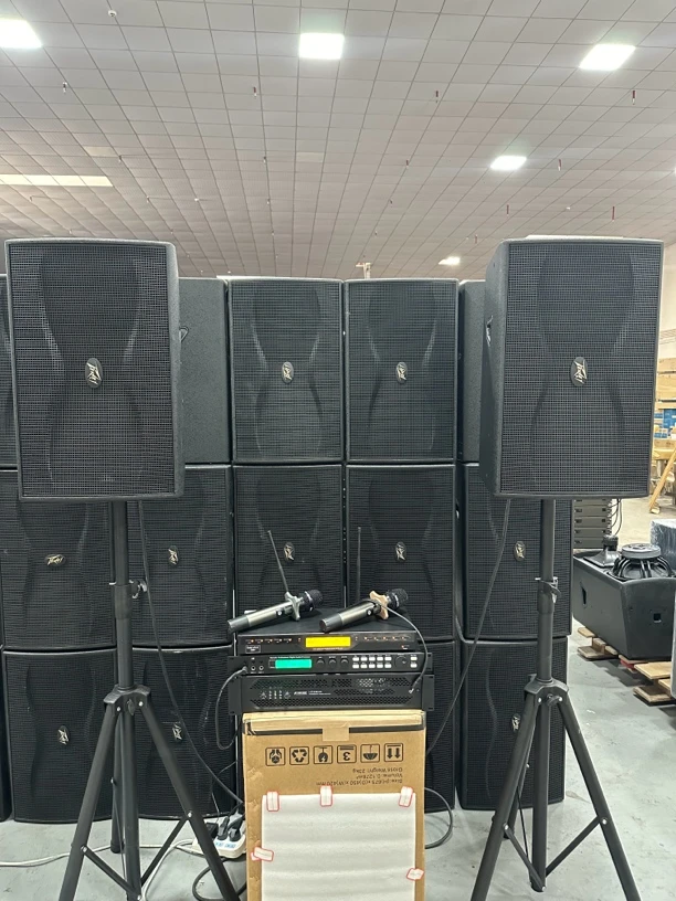 美国 百威12寸KTV家庭专业四件套带三角支架，点歌机唱无界不包邮