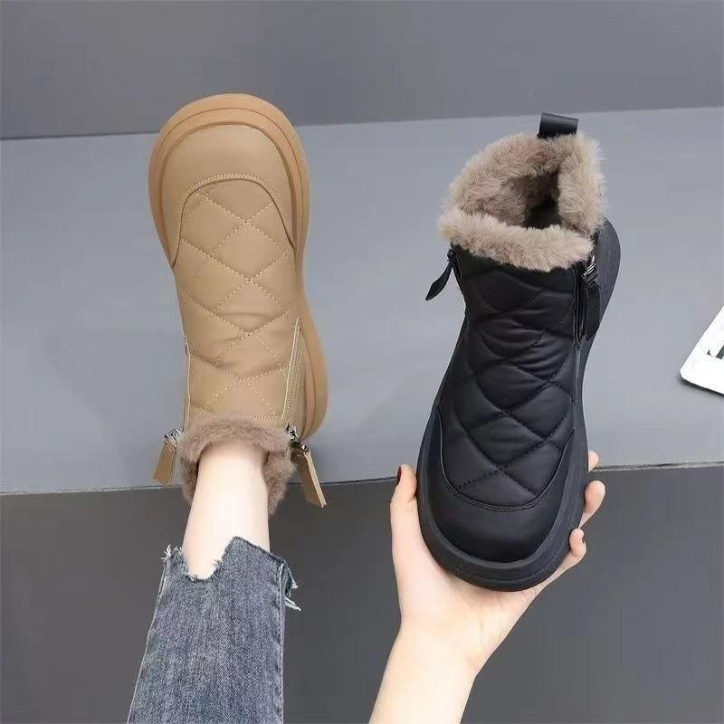 【运费补贴】百搭保暖雪地靴女冬季新款加绒防滑时尚雪地靴女冬棉鞋