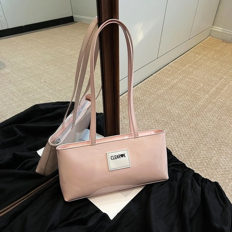 （A18）托特包单根腋下大容量包包纯色大包包单肩包