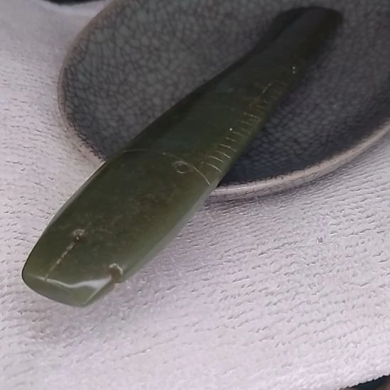 摆件开片瓷器瓷片摆件