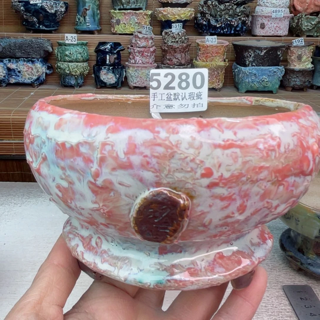 景德镇陶瓷艺术罐，全手工制作瑕疵特价