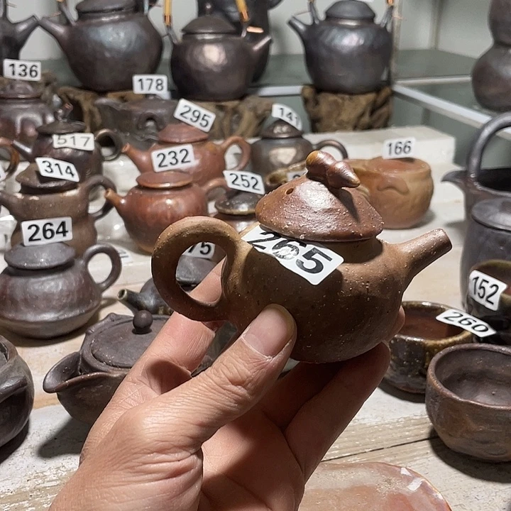 纯手工柴烧茶具精品