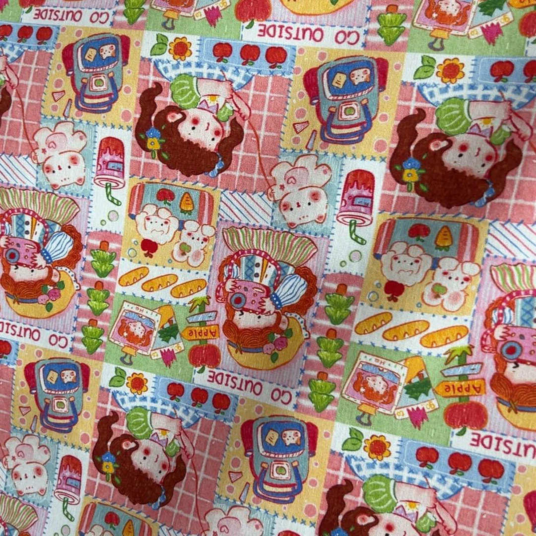 棉一米价纯棉平布1.1米宽果子75