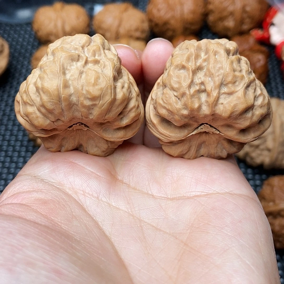 文玩核桃吊坠蛤蟆38全品无修