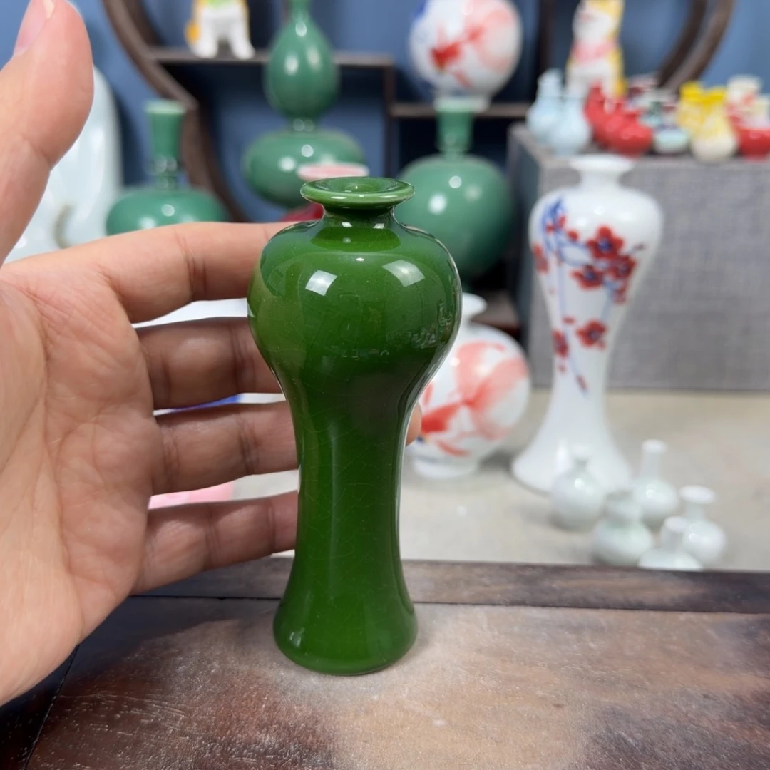 陶瓷手工小花器摆件