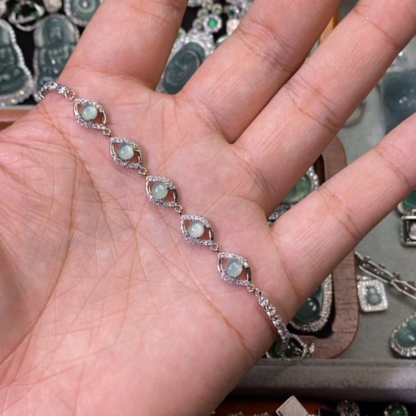 【闪购商品】翡翠未镶嵌颈饰天然