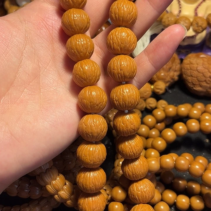 橄榄核手串/手链猴头素串手持
