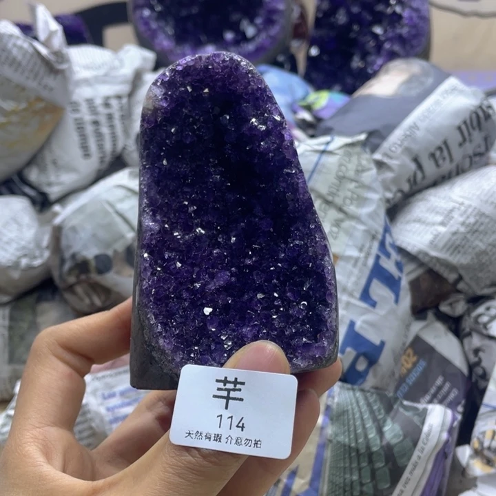 未镶嵌珠宝半成品紫晶