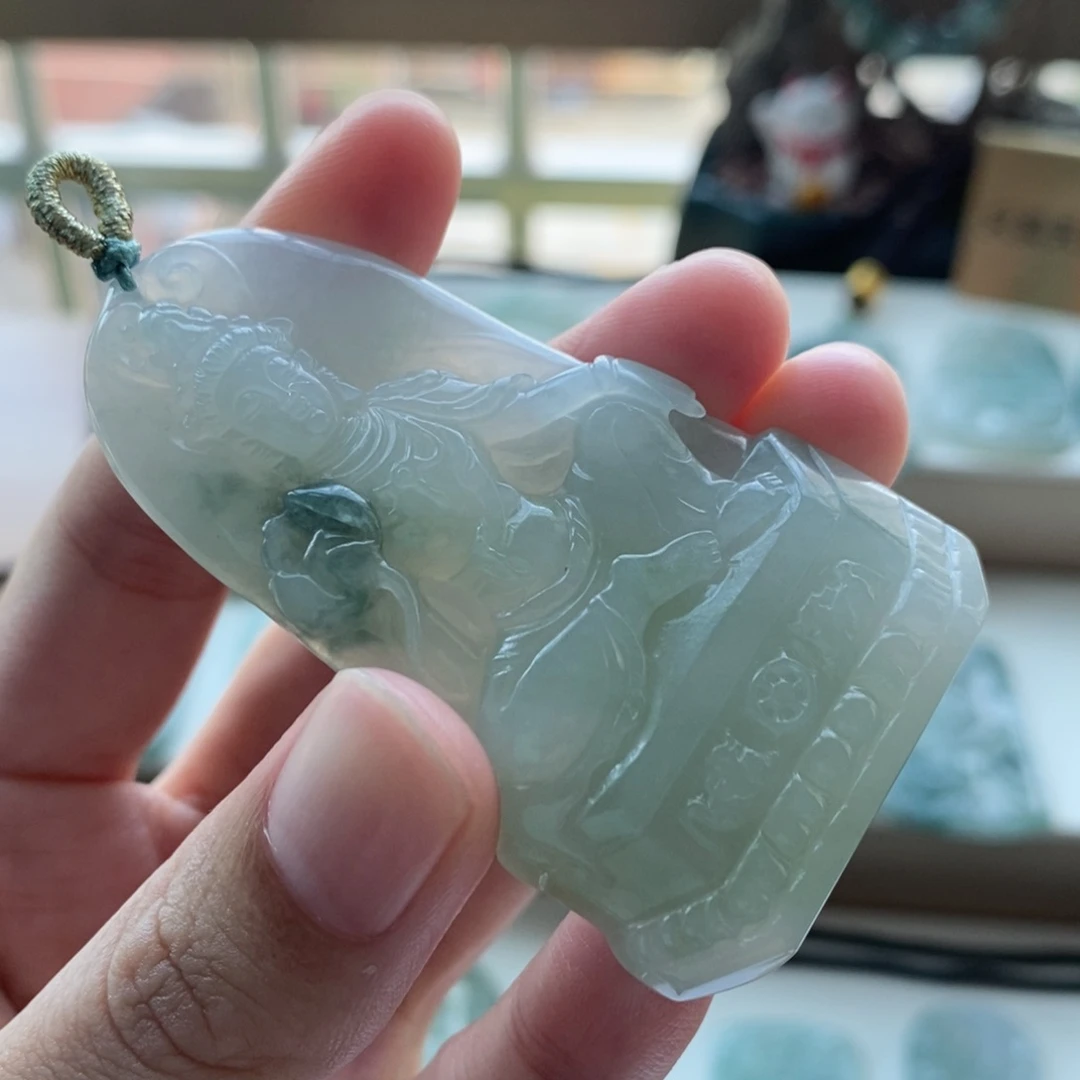 【闪购商品】颈饰未镶嵌翡翠天然缅甸A货翡翠