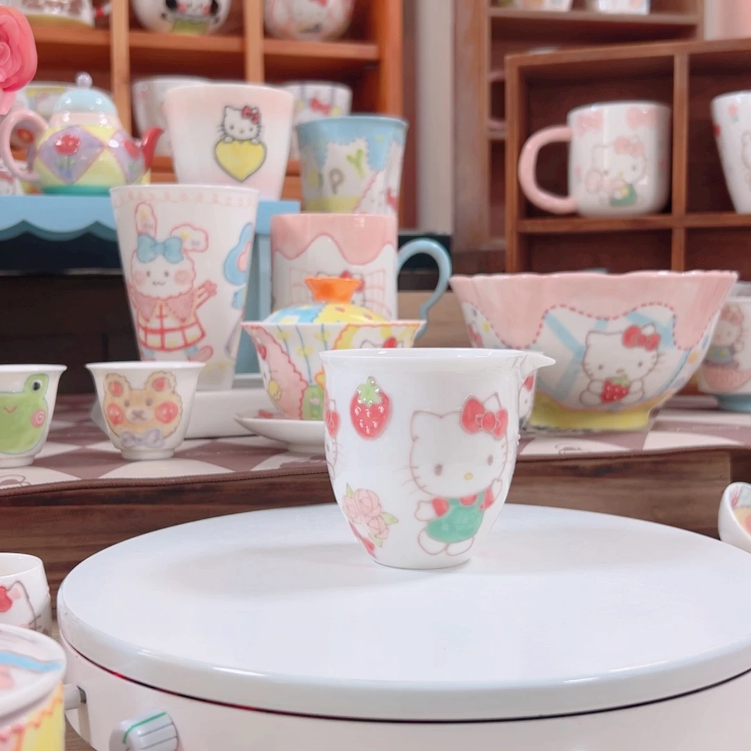 高温釉下彩手作陶瓷