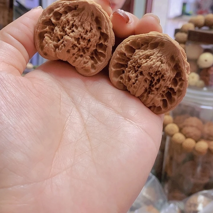 【闪购商品】文玩核桃把件43蛇头