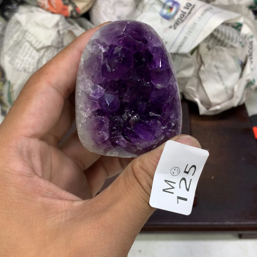 紫晶摆件未镶嵌水晶