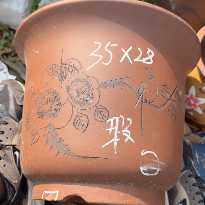 紫砂花盆特价清仓