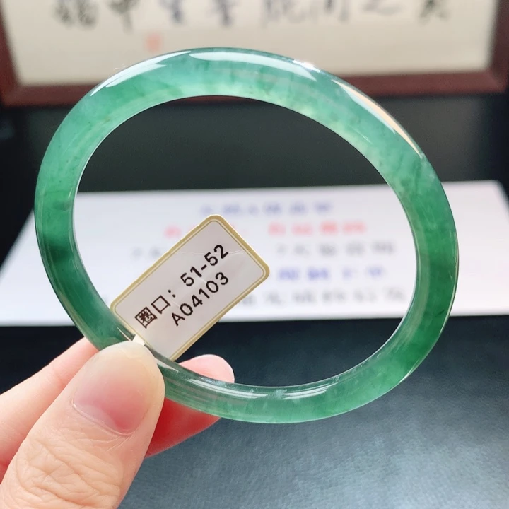 翡翠未镶嵌手镯翡翠手镯74