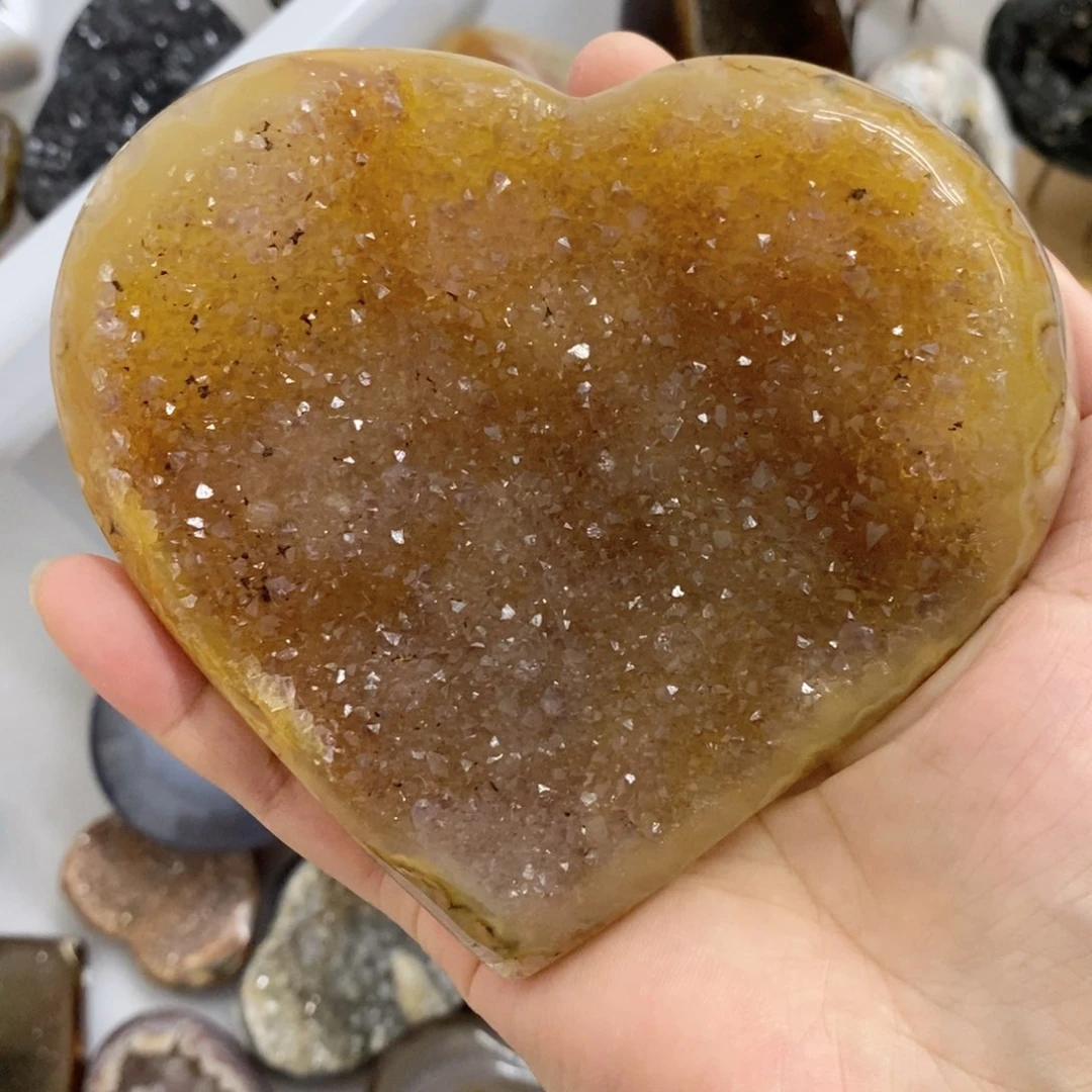 紫晶珠宝半成品未镶嵌