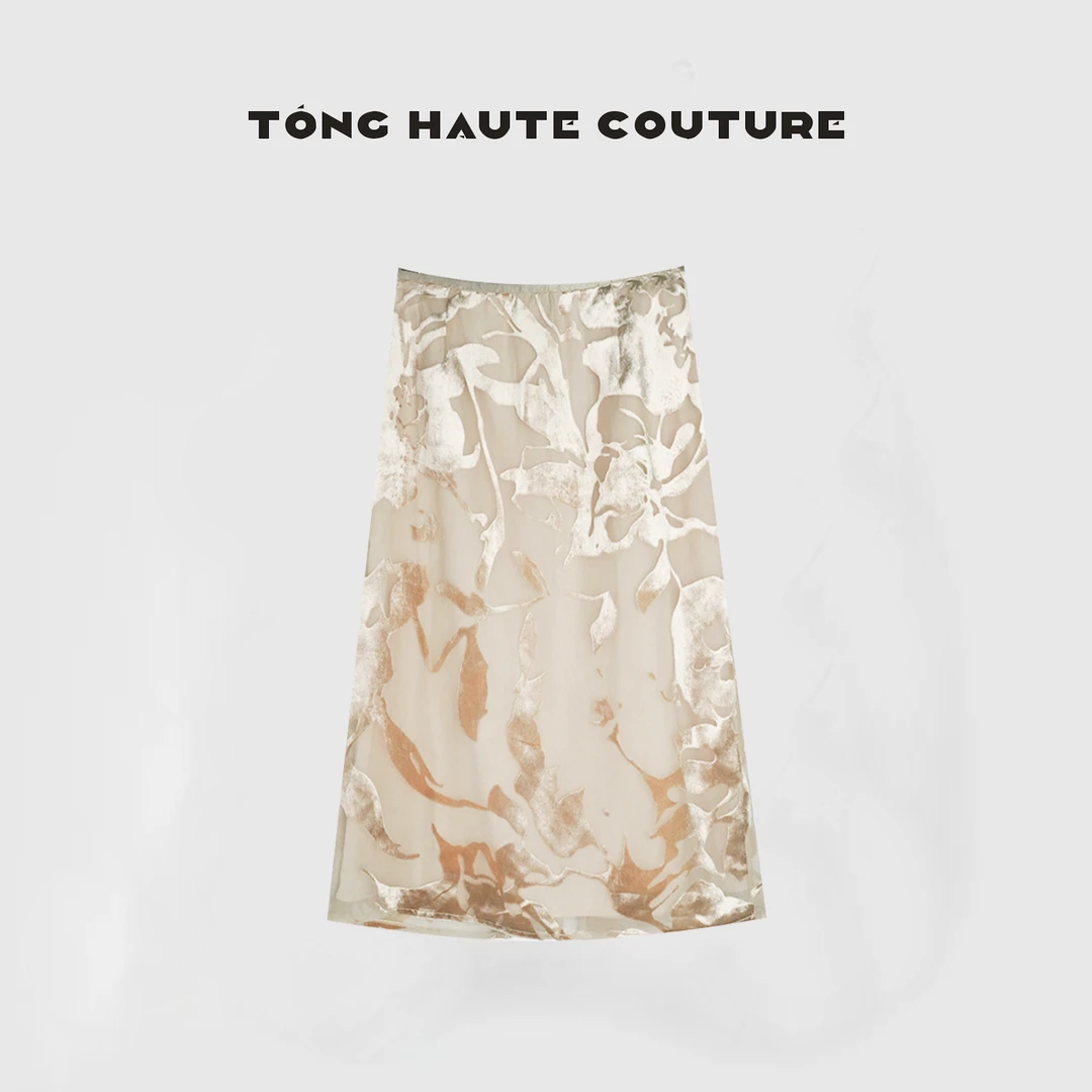 【谧语】夏季新款欧若风高级感时尚百搭半身裙 YQ281