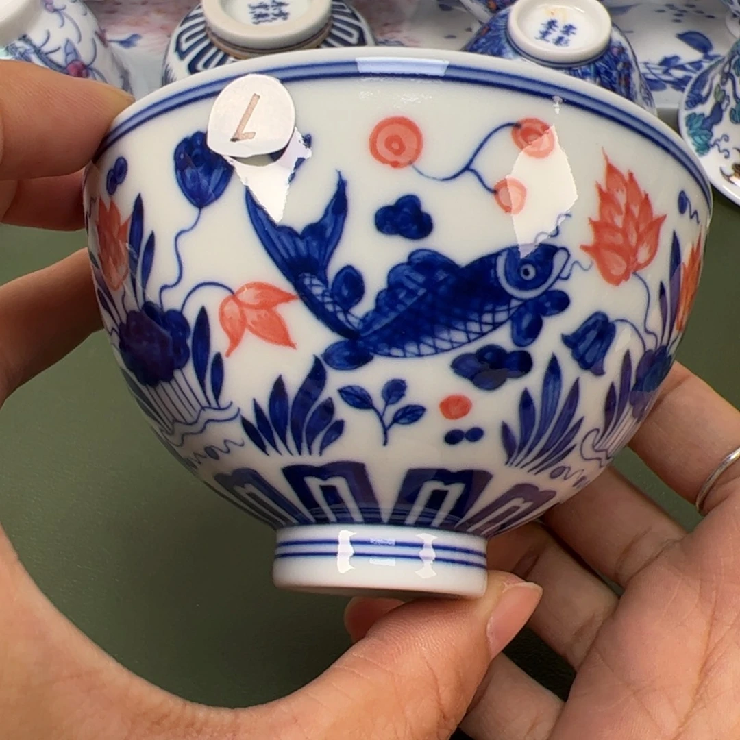 陶瓷景德镇纯手工纯手绘茶具木木1