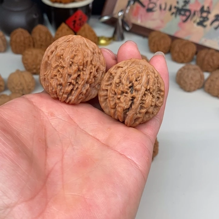 文玩核桃把件四座楼