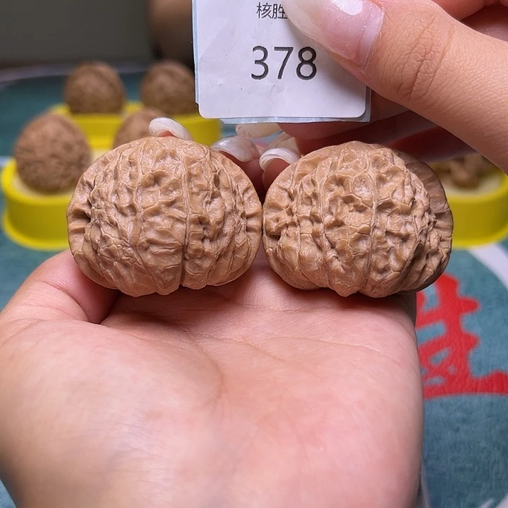 文玩核桃把件南瓜墩42.378