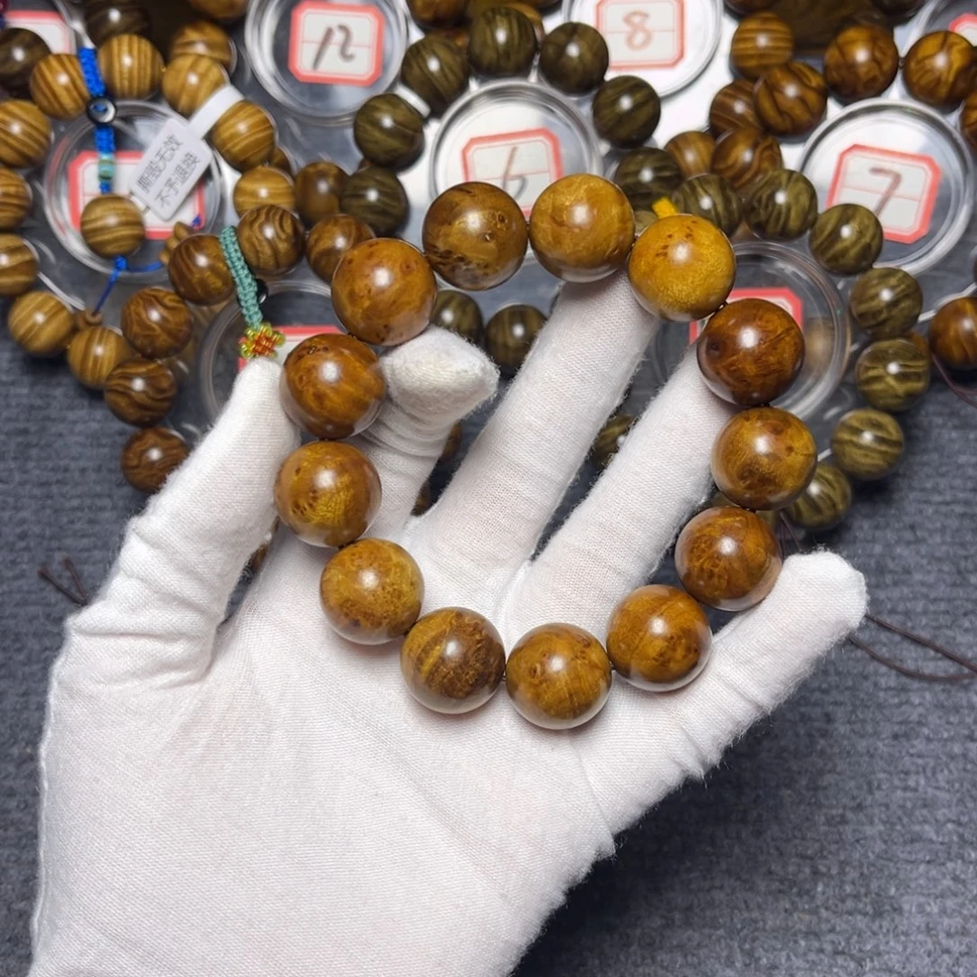 楠木（金丝楠）手串/手链枯木1.8瘤疤99