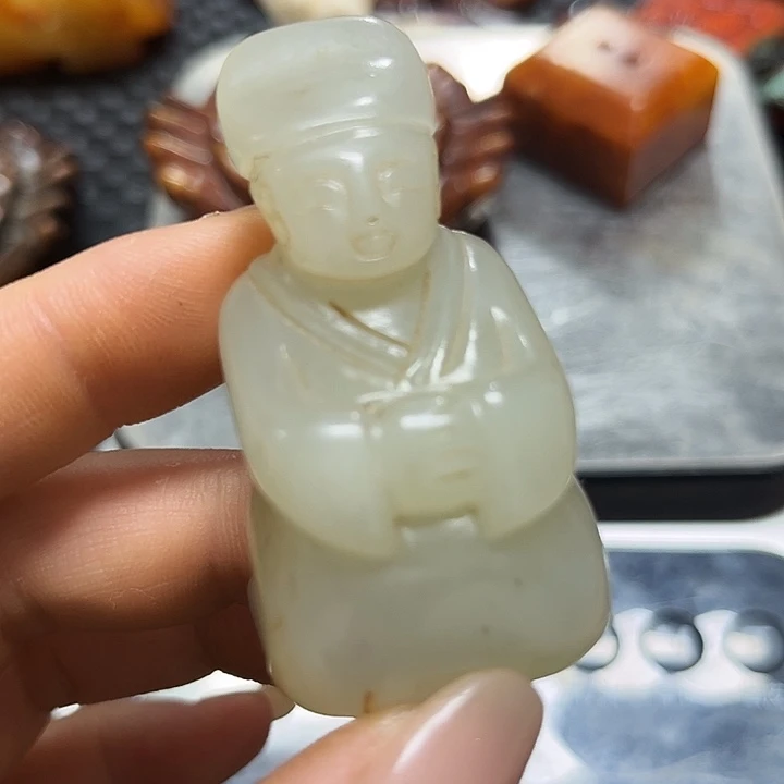 滴血莲花菩提把件七**光