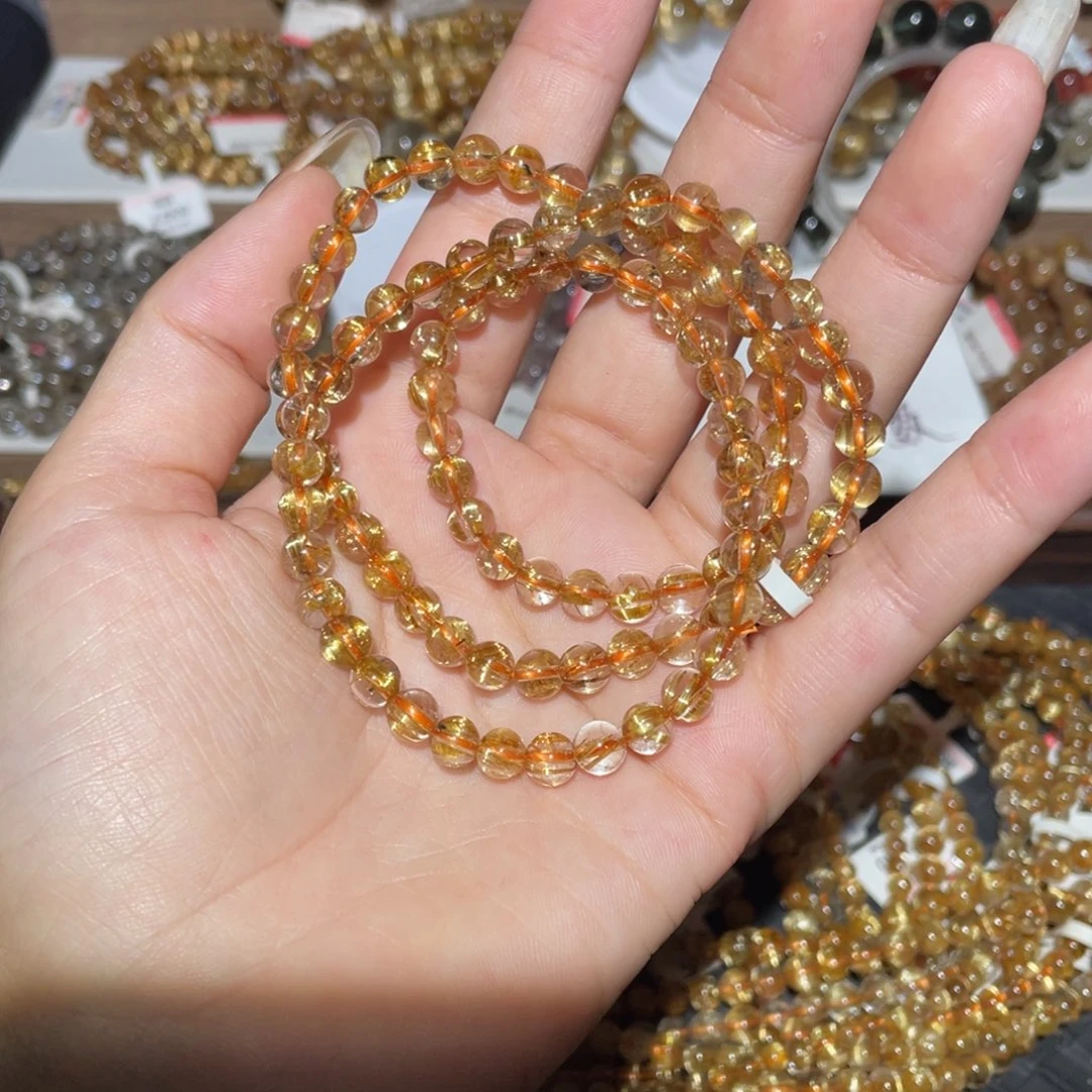 水晶未镶嵌手链手链