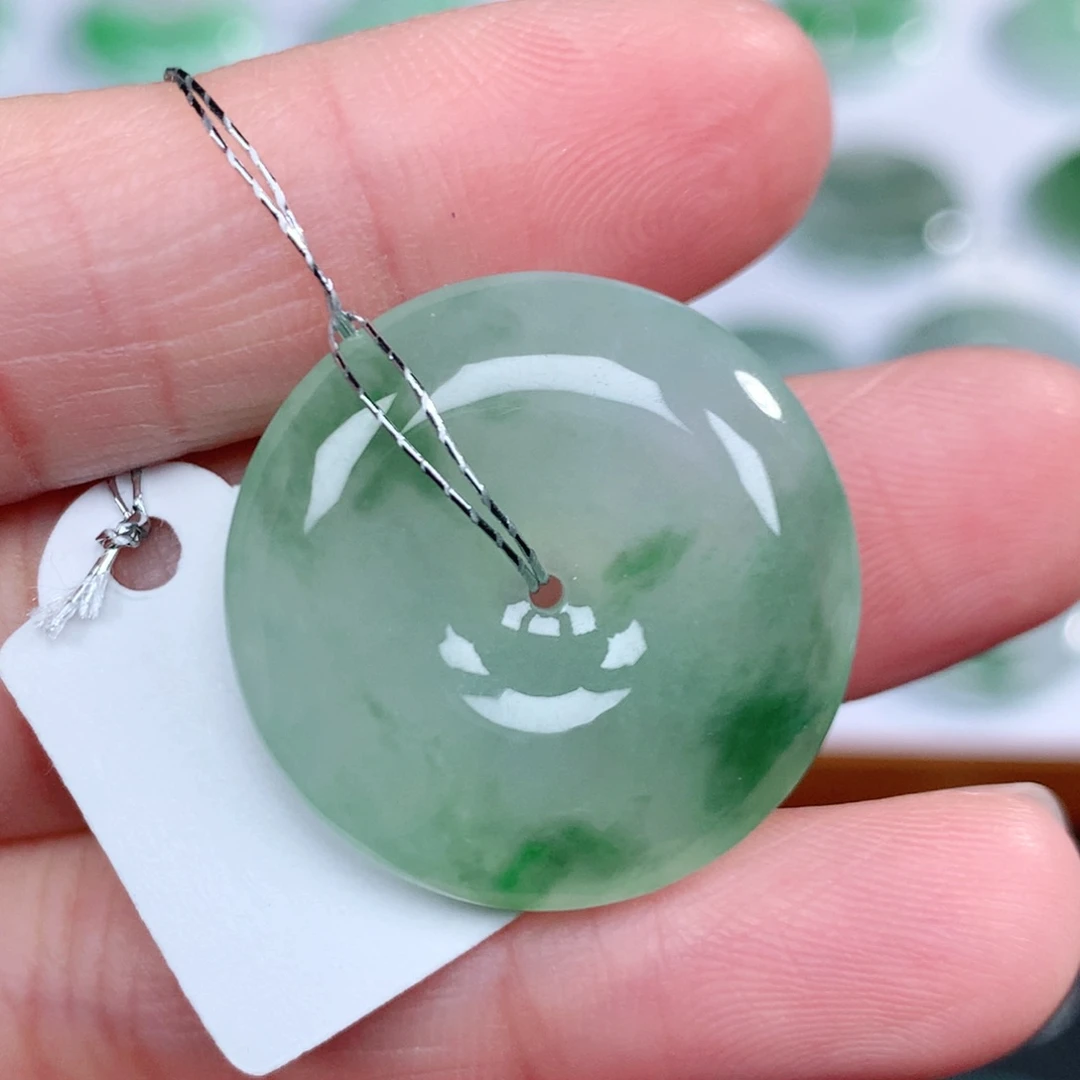 翡翠未镶嵌吊坠(不含链)25.5-6.2