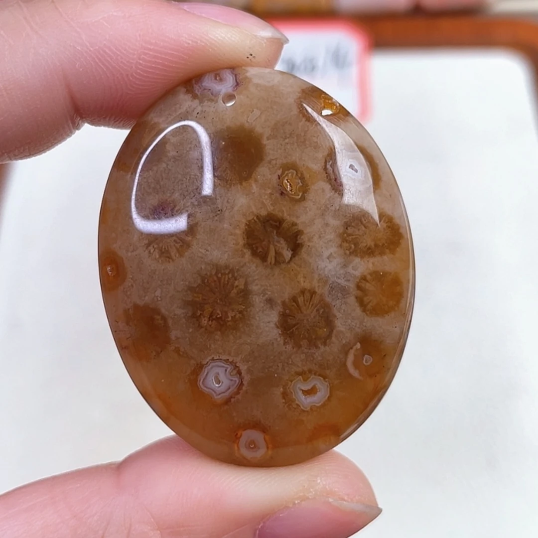 【闪购商品】硅化玉吊坠(赠链)未镶嵌