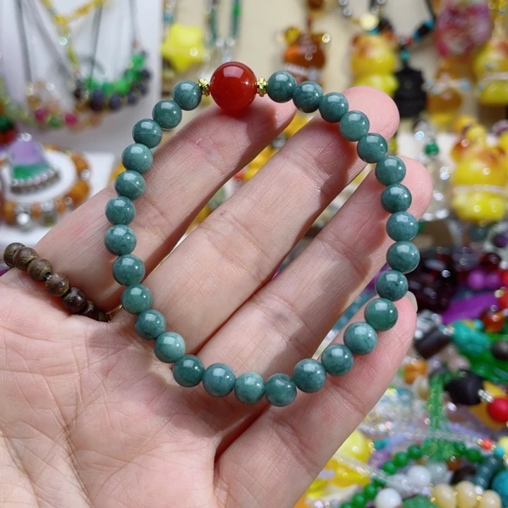 33号设计款蓝色手链