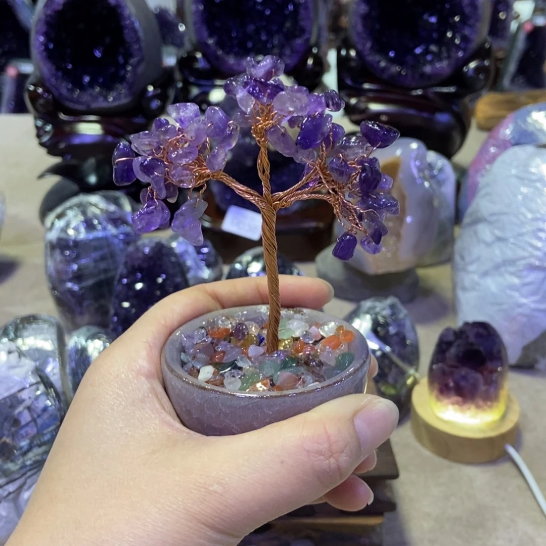 未镶嵌紫晶大型摆件（非配饰）