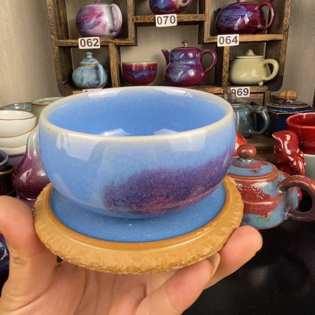 中国神后钧瓷茶具